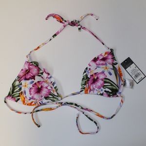 *NWT* Mossimo Floral Bikini Top